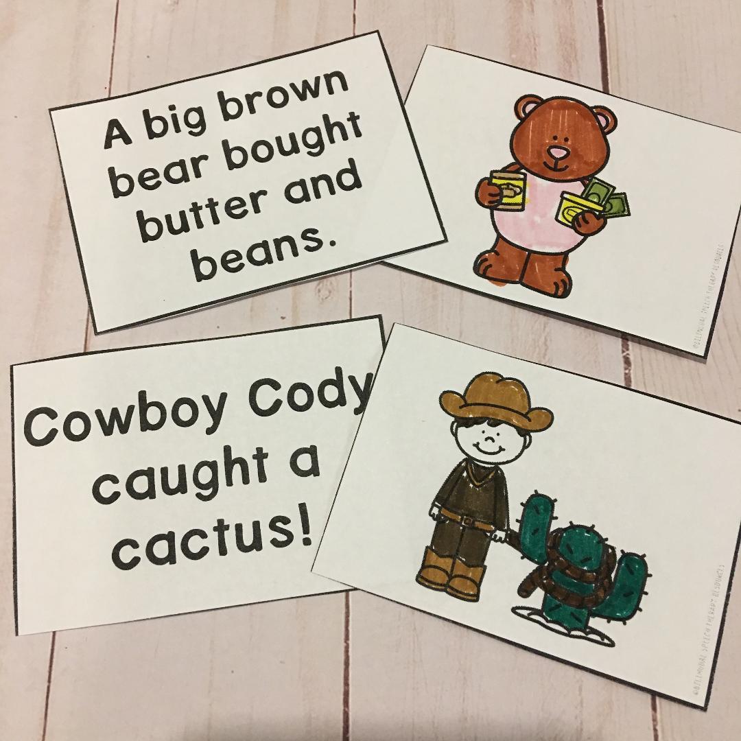 tongue twister for kids: free flashcard download - speech is beautiful